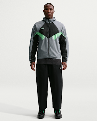 Nike Premier Repel Kapüşonlu Dokuma Erkek Futbol Antrenman Ceketi